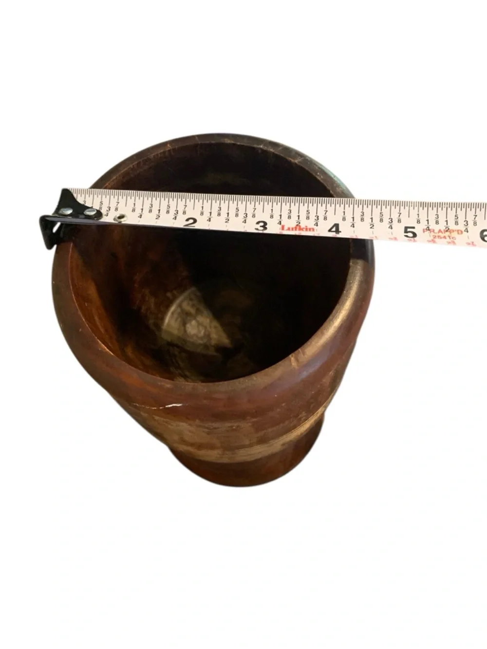 Vintage Wooden Mortar & Pestle Beautifully Hand Carved Dominican‎ Republic